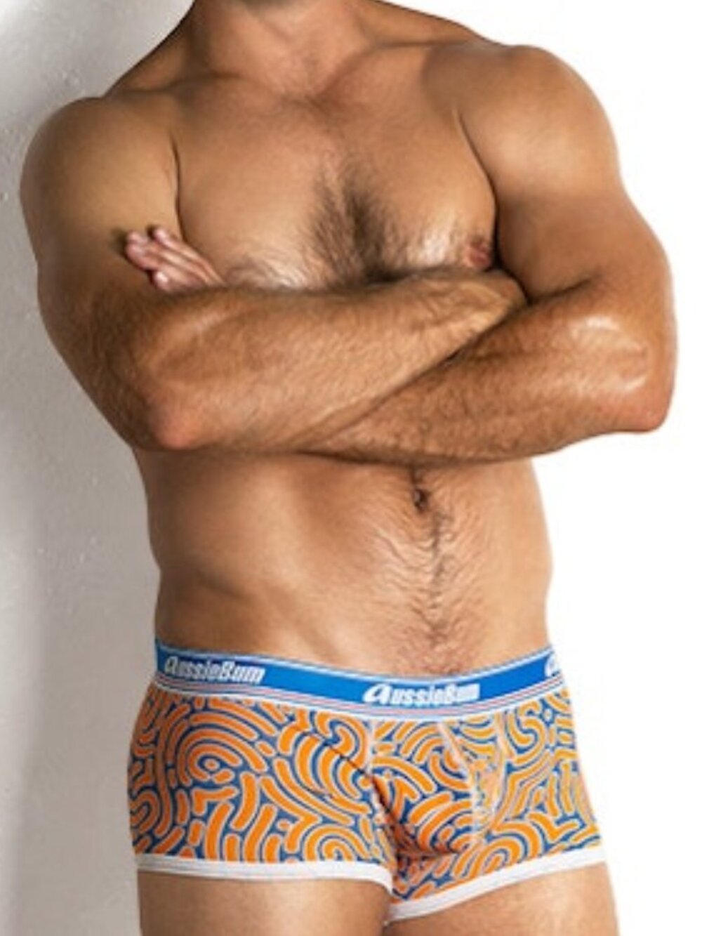 AussieBum Wonder Jock Pro Trunks Hipster Impression Orange XS